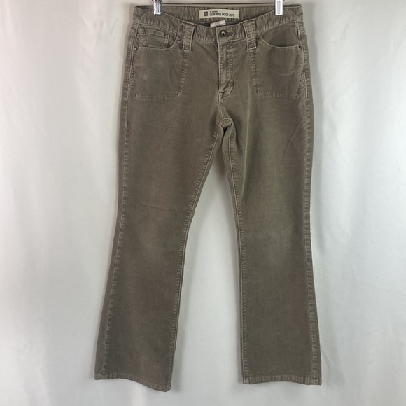 GAP Low Rise Boot Cut Corduroy Jeans Pants Size 10R 1% Spandex - Picture 13 of 13